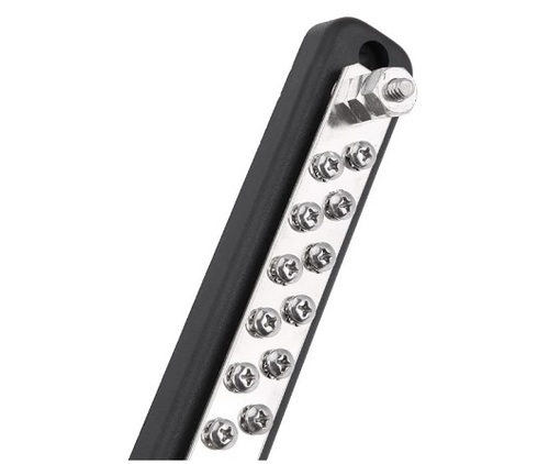 פס נחושת Bus Bar 4 חיבורים 150A Max Power