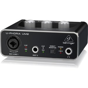 כרטיס קול ברינגר USB UM2 U-PHORIA