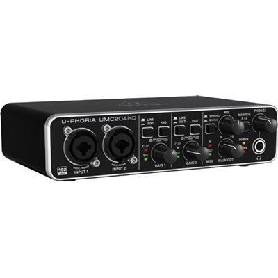 כרטיס קול Behringer UMC204HD