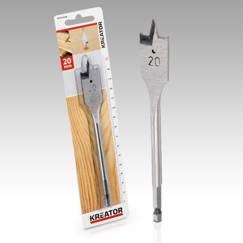 מקדח פרפר לעץ 8*152 מ''מ KRT010802 KREATOR