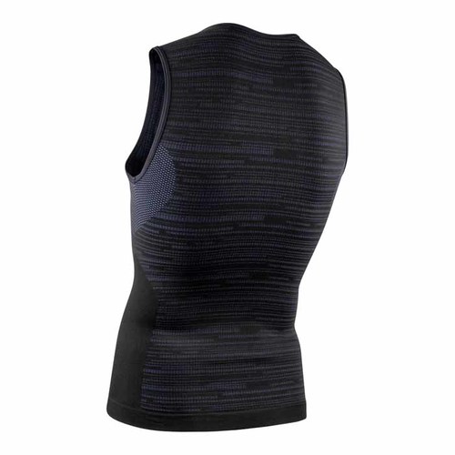 גופייה טרמית NALINI SEAMLESS TANK שחורה מחממת ומנדפת