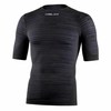 חולצה קצרה טרמית NALINI SEAMLESS S\S שחורה מחממת ומנדפת