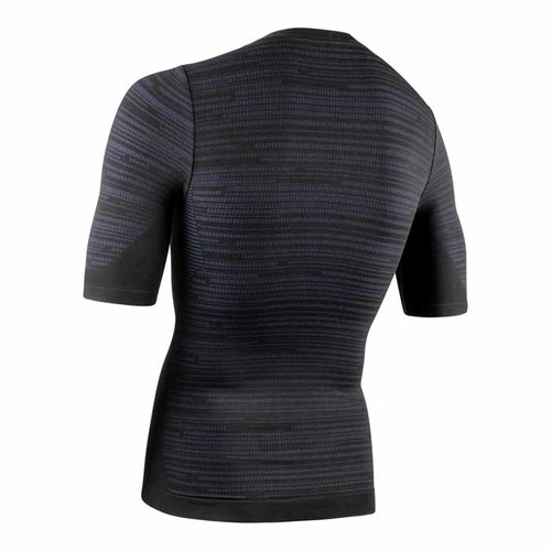 חולצה קצרה טרמית NALINI SEAMLESS S\S שחורה מחממת ומנדפת