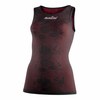 גופייה טרמית נשים NALINI SEAMLESS LADY TANK בורדו מחממת ומנדפת