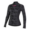 חולצה טרמית לנשים NALINI SEAMLESS LADY L\S בורדו מחממת ומנדפת