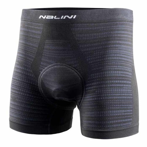 תחתון רכיבה NALINI SEAMLESS PANTS שחור אלסטי טכני ומנדף