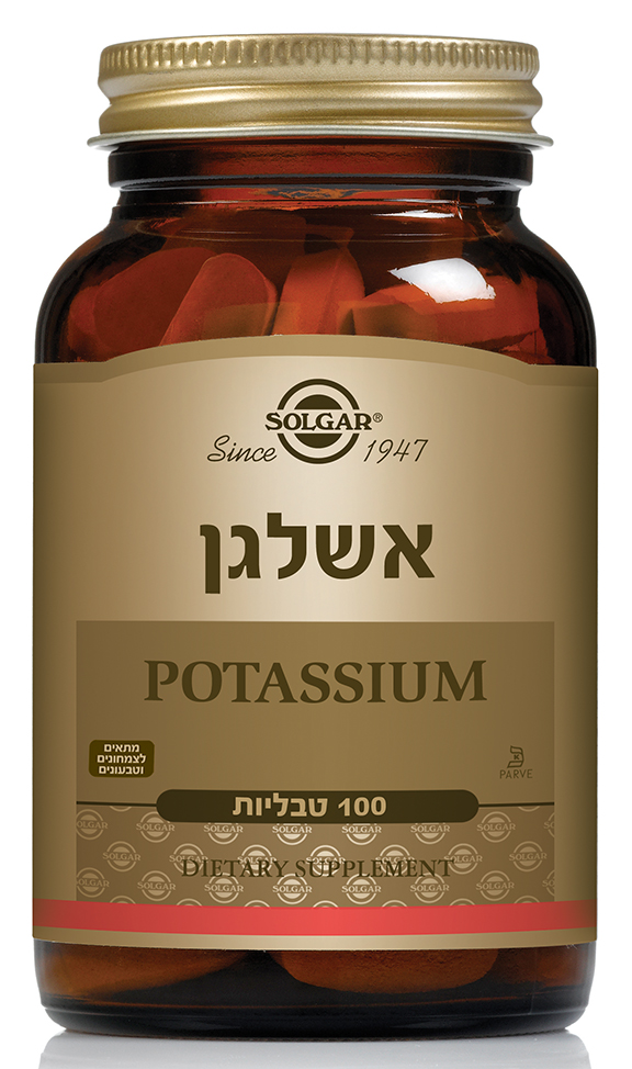אשלגן, 100 טבליות, סולגאר