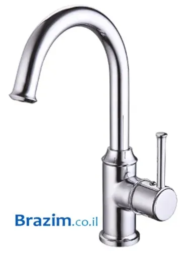 ברז רחצה ענתיק MY-8074 מבית מיובי בגימור ניקל.