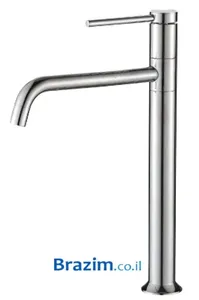 ברז לכיור מונח לואיז BI-8075L-B ניקל