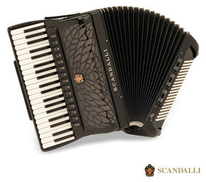 אקורדיון 120 בס SCANDALLI AIR V