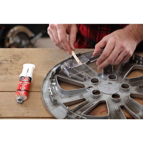 דבק אפוקסי דו רכיבי שקוף ומהיר ClearWeld JB 