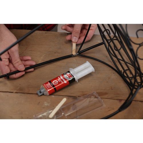דבק אפוקסי דו רכיבי שקוף ומהיר ClearWeld JB 