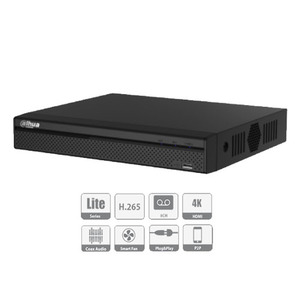 מערכות הקלטה XVR היברידית ל-8 מצלמות + ל-4 מצלמות IP דגם Dahua DH-XVR5108HS-4KL-X כולל כונן קשיח ל-1TB
