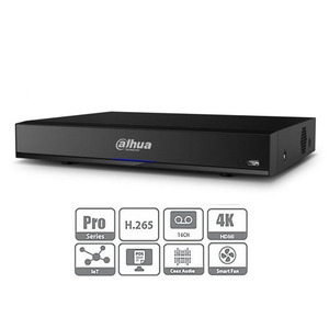 מערכות הקלטה XVR היברידית ל-16 מצלמות + ל-8 מצלמות IP דגם Dahua DH-XVR7116HE-4KL-X כולל כונן קשיח ל-1TB