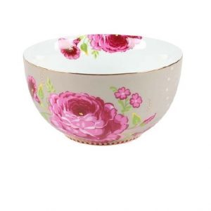 Floral 6 קעריות/אפור 12סמ