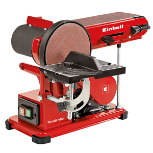 מלטשת שולחן + גלגל צד 375W דגם Einhell TC-US400 
