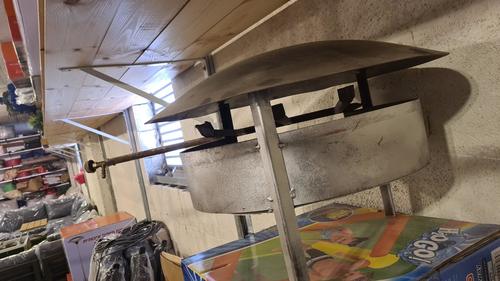 סאג' עם רגליים עם חיבור לגז קוטר 50 ס