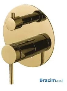 אינטרפוץ 4 דרך T-918D4-MG גולד מט