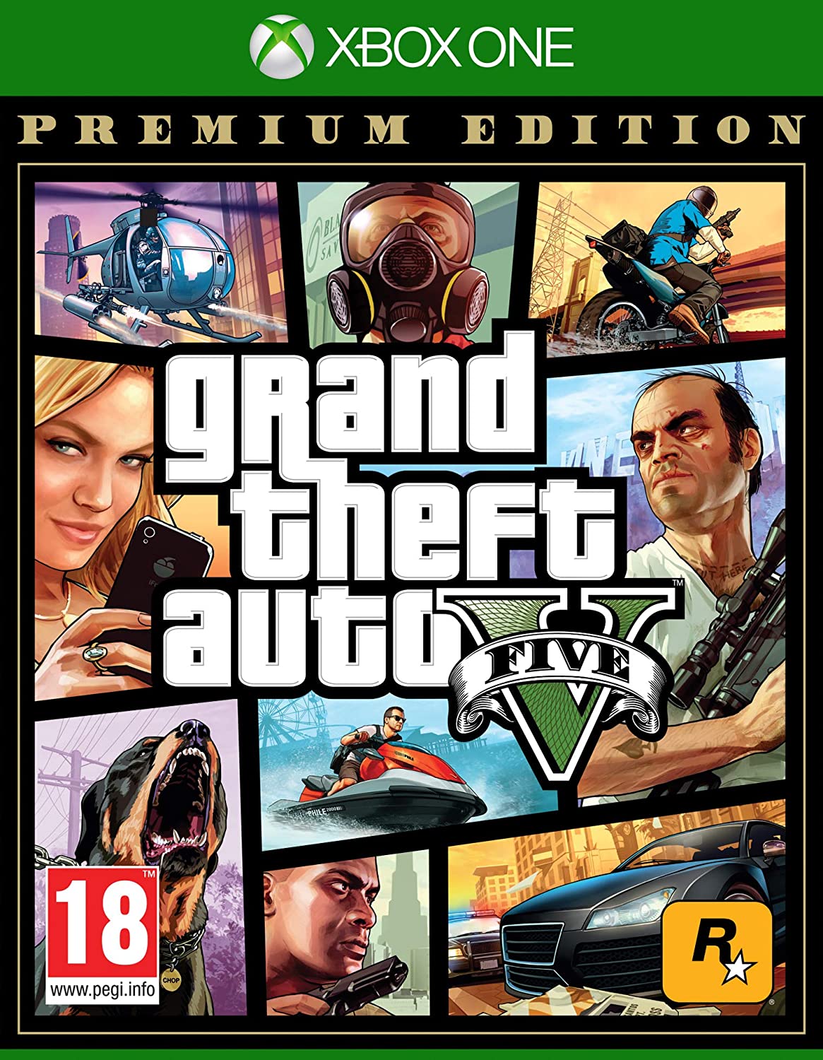 XONE GTA 5 PREMIUM EDITION (GTA V)