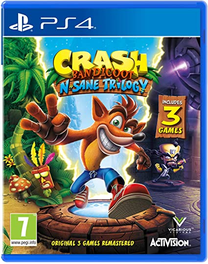 PS4 CRASH BANDICOOT N.SANE TRILOGY