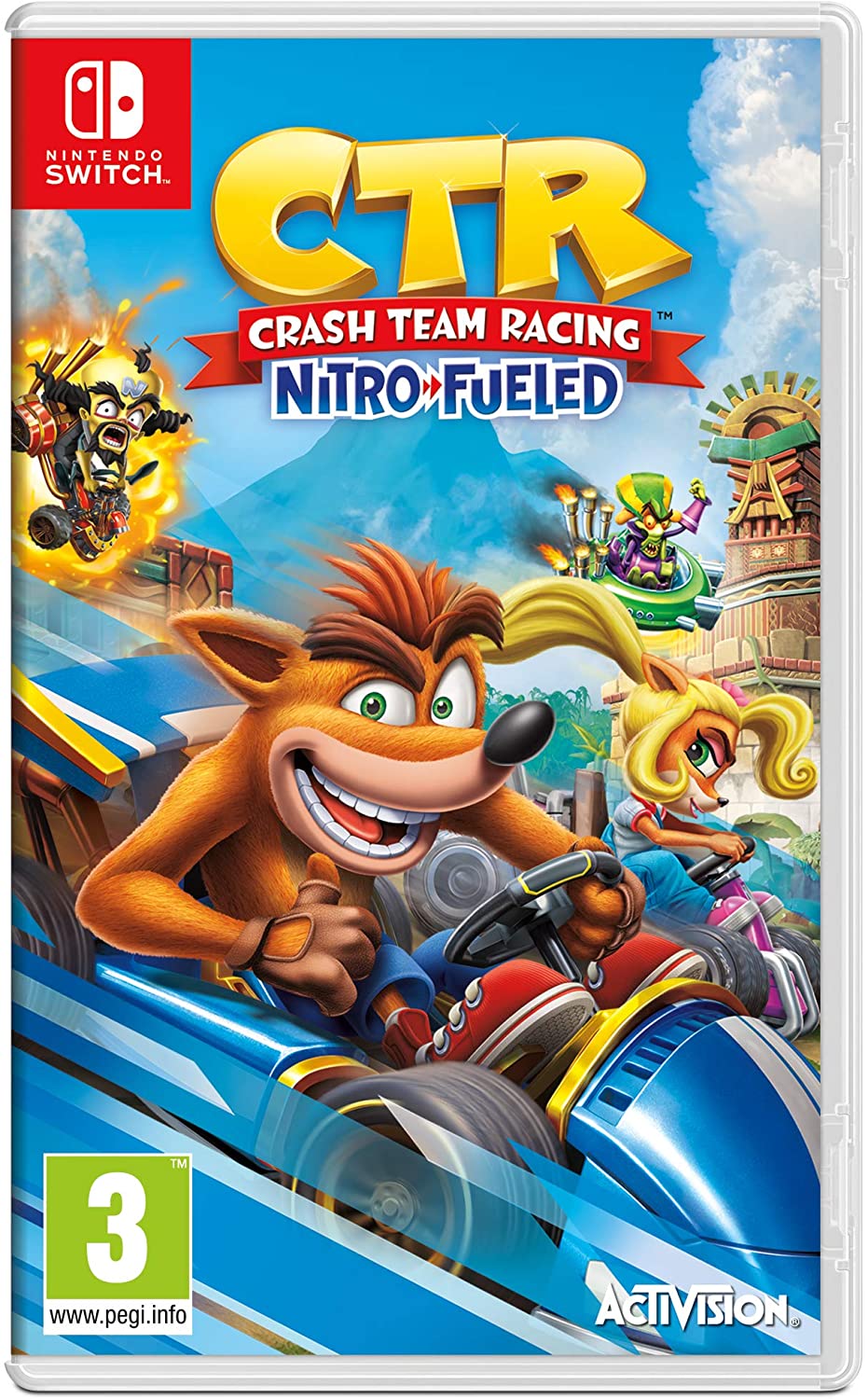 NINTENDO SWITCH CRASH TEAM RACING NITRO FUELED