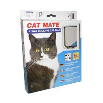 דלת לחתול עם מסתור door liner Catmate