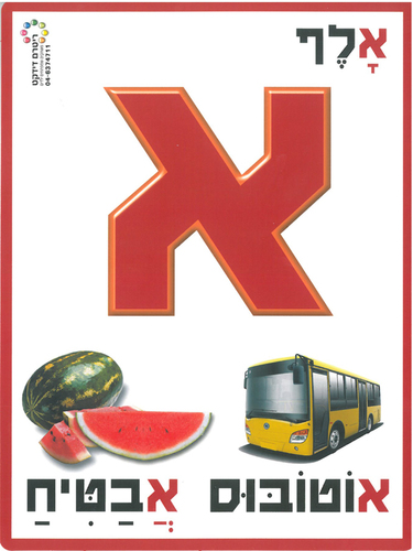 ערכה אות תמונה מילה 17/24 ס