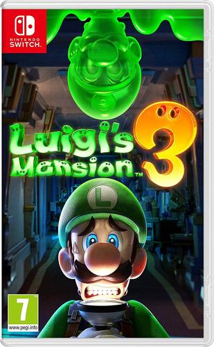NINTENDO SWITCH LUIGI'S MANSION 3