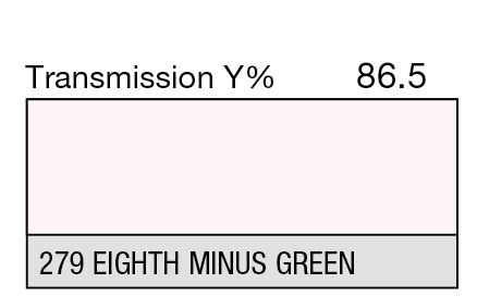 LEE Filters פילטר 279 Eighth Minus green