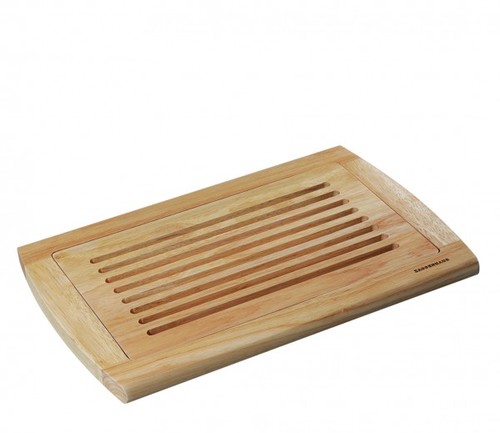 קרש חיתוך ללחם עץ בהיר BREAD BOARD