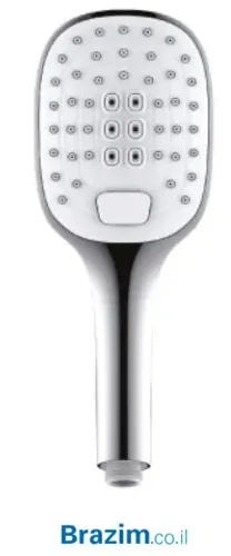 מזלף רחצה נפטון מבית מיובי בגימור ניקל ולבן דגם MY-5H301CP.