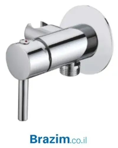 אינטרפוץ בידה חם קר מבית מיובי דגם MY-042101 עם מים חמים וקרים בגימור ניקל.