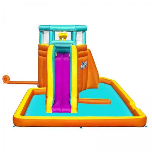 פארק מתנפח לילדים מגלשה ארוכה דגם מגדל  BESTWAY 53385 TIDAL TOWER