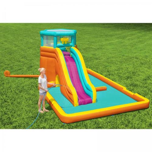 פארק מתנפח לילדים מגלשה ארוכה דגם מגדל  BESTWAY 53385 TIDAL TOWER
