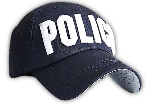 כובע POLICE שחור
