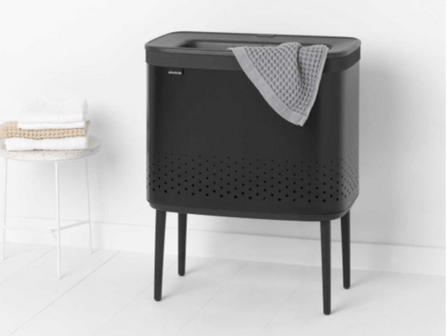 מגוון סלי כביסה ברבנטיה לאמבטיה ולחדר שרות brabantia