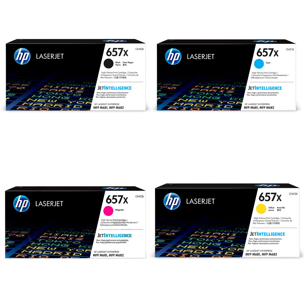 טונר צהוב למדפסת לייזר משולבת צבעונית HP LaserJet Pro MFP M682 