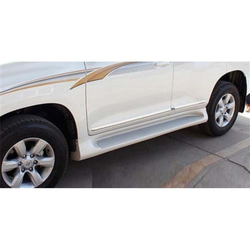 מדרכות צד לרכב טיוטה לנדקרוזר FJ150 מ2014 ומעלה תושבות מקוריות לרכב