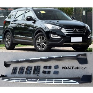 מדרכות צד לרכב יונדאי סנטה פה IX45 שנת 2013-2017 תושבות מקוריות לרכב סט