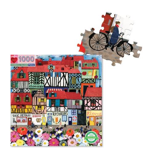 פאזל 1000 חלקים - Whimsical village