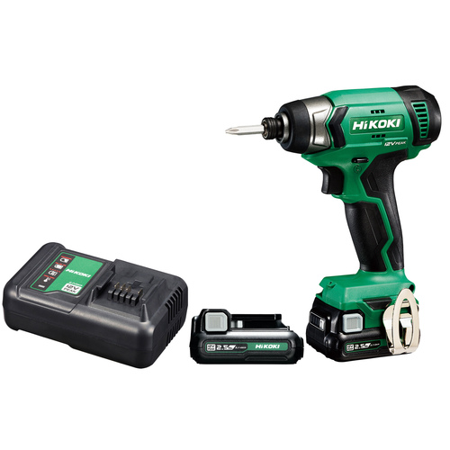 מברגת אימפקט נטענת 12V + שתי סוללות 2.5AH