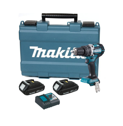 מברגה/מקדחה נטענת 18V + שתי סוללות 1.5AH
