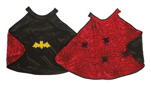 סט דו צדדי (גלימה ומסיכה) ספיידרמן/באטמן