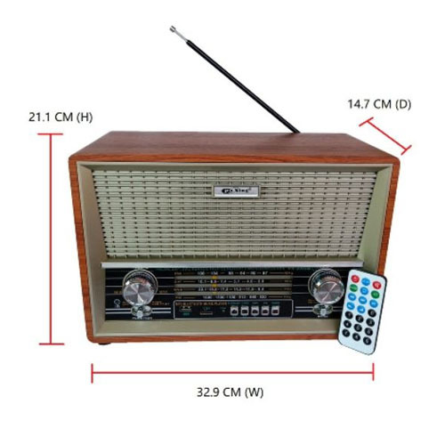 רדיו בלוטוס Pu Xing  Portable Rechargeable Radio PX2002BT