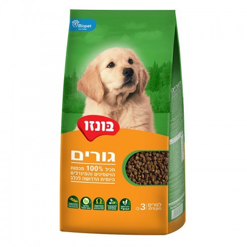 מזון יבש גורים 3 ק