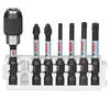 סט 7 חלקים לאימפקט ביטים ומוביל בוש Bosch