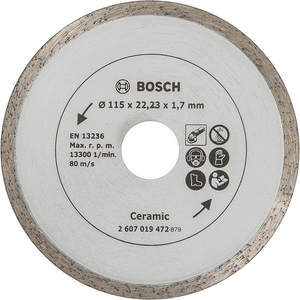 דיסק יהלום "4.5 לקרמיקה בוש Bosch