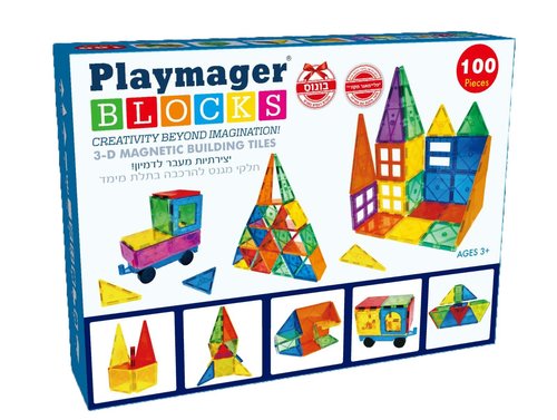 playmager- פליימאגר 100 חלקים 