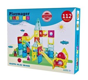 playmager-פליימאגר 112 חלקים לונה פארק