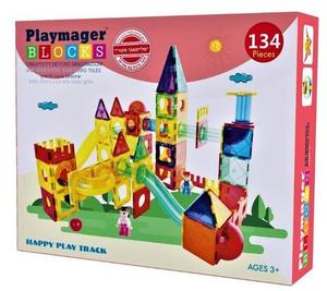 playmager- פליימאגר 134 חלקים לונה פארק 
